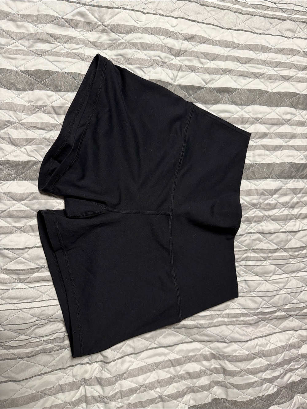 Born Primitive Black High-Waist Bike Shorts